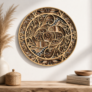 Mandala muurkunst Koivissen