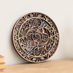 Mandala muurkunst Koivissen