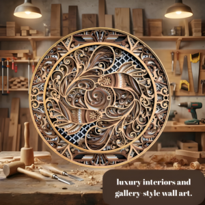 Mandala muurkunst Koivissen