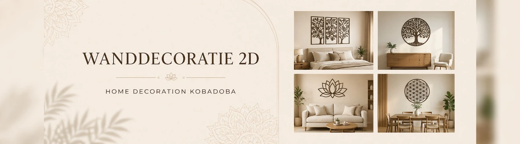 2D-Wanddecoratie