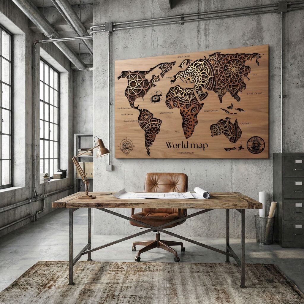 Muurdecoratie voor kantoorruimtes