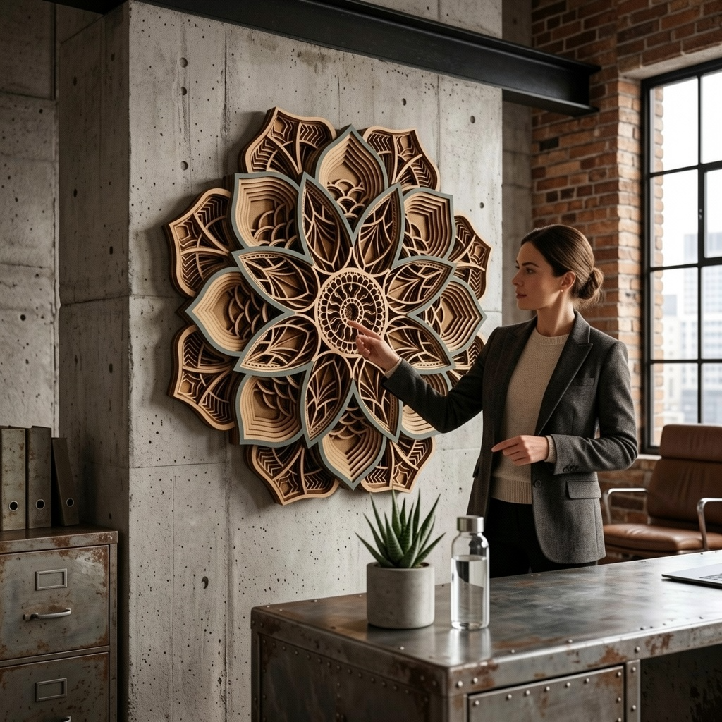 houten mandala’s